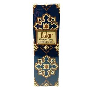 Vintage Bakir Cologne Spray Germaine Monteil Net 2 fl. oz New Sealed Box